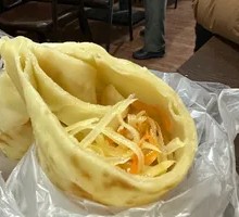 大饼卷土豆丝