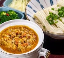 Crab Roe Noodles