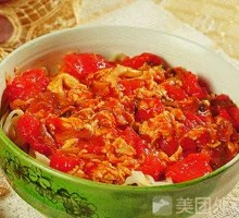 番茄鸡蛋盖面