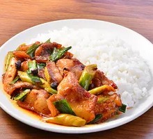 Spicy Pork Rice/Noodles Bowl