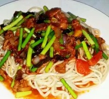 Xinjiang Noodles with Sauce