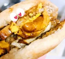 Egg Sandwich in Flatbread