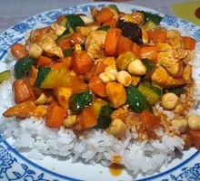 Kung Pao Chicken Rice Bowl