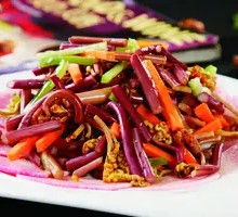 Spicy Taro Fern Salad