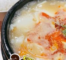 Seafood Tofu Soup Rice