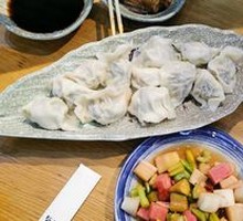 Meat and Three Fresh Fillings Dumplings