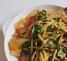 Three-Thread Rice Noodle Salad