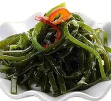 Cold-mixed kelp strands