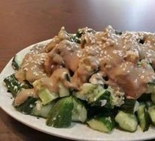 Peanut Sauce Cucumber
