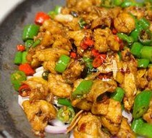 Spicy Frog Legs in Dry Pot