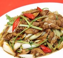 Scallion Stir-Fried Pork