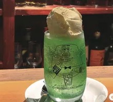 Cantaloupe Wine Ice Cream Soda