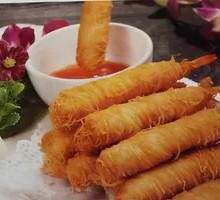 Golden Shrimp Strands