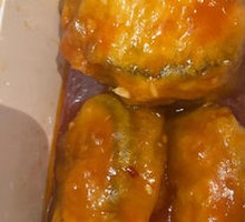 Thai-Style Shrimp Stuffed Eggplant