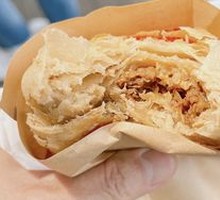 Beef-filled Flatbread