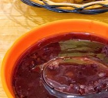 Black Rice Red Bean Osmanthus Porridge