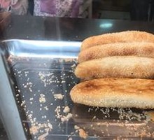 Sugar-glazed flatbread