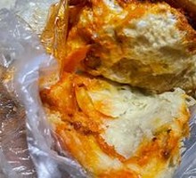 Oil-Flaky Scallion Pancake with Pork Tenderloin and Egg