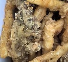 Fried Oyster Mushrooms and Seafood Mushrooms