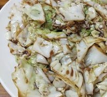Stir-Fried Cabbage with Sauce