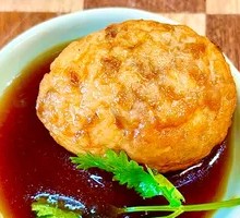 Honey-glazed egg