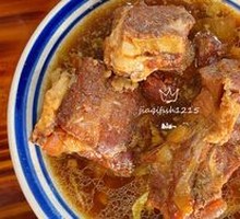Braised Pork Ribs Rice