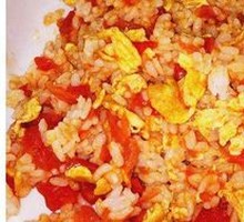 Tomato and Egg Fried Rice