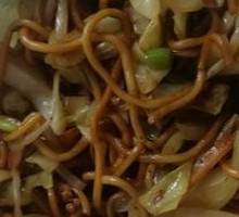 Sour Pickle and Egg Fried Noodles