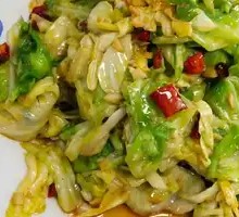 Stir-fried Napa Cabbage