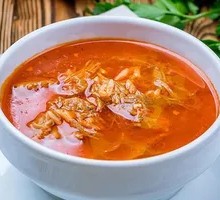 Intestine and Face Soup