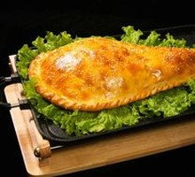 Roasted Lamb Leg with Bread