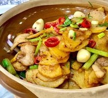 Spicy Potatoes in Dry Pot
