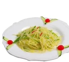 Shredded Potato with Green Pepper