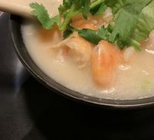 Sea Cucumber and Shrimp Congee