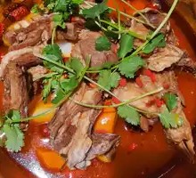 Braised Lamb in Small Pot