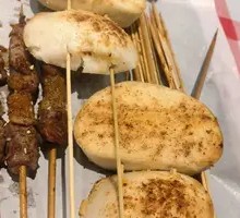Grilled Steamed Bun Slices