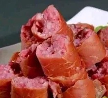 Homemade Hand-Torn Sausage