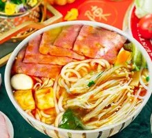 培根金针菇米线