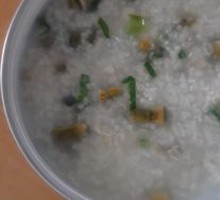 Century Egg and Pork Porridge