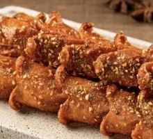 Crispy Open-Ended Sausage