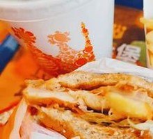 Double Crispy Chicken Burger