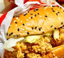 Spicy Chicken Leg Burger
