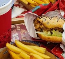 Spicy Chicken Leg Burger