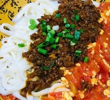 Tomato Meat Sauce Noodles