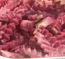 Mixed Red Heart Radish Strips