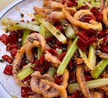 Stir-Fried Squid Rings
