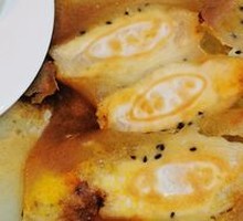 津门一酥虾三鲜锅贴