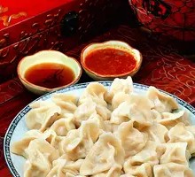 Chinese cabbage and pork dumplings