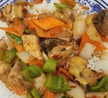 Braised Chicken Rice Bowl