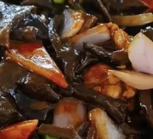 Stir-fried Wild Mushroom with Meat
